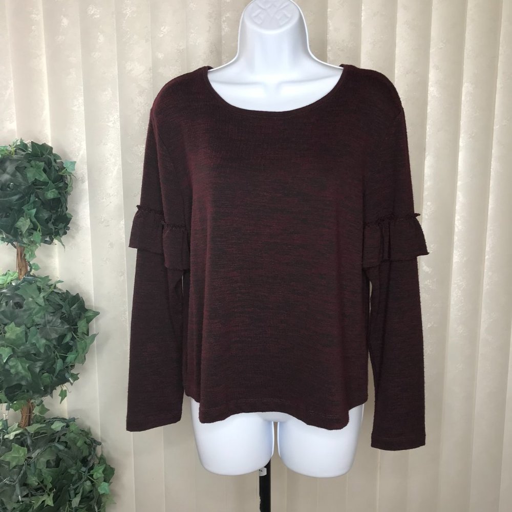 14th & Union L/S Top | Burgundy | Medium - Picture 8 of 8